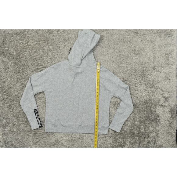 Calvin Klein Gray Pullover Sweater Cotton Blend S Performance Waffle - Picture 5 of 7